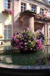 Le Refuge Alsace tourisme village fontaine